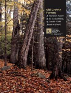 Old-Growth Forests: A Literature Review of the Characteristics of Eastern North American Forests