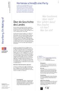 Sie heiratete den Sohn eines Ritters aus Hohenems und bescherte Rom damit die glanzvollste Hochzeit seit der Zeit der römischen Imperatoren. Aber das war erst der Anfang im Leben von Hortensia von Borromäus. Der Onkel 