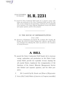 I  113TH CONGRESS 1ST SESSION  H. R. 2231