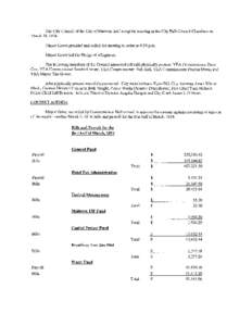 The City Council of the City of Mattoon held a regular meeting in the City Hall Council Chambers on March 18, 2014. Mayor Gover presided and called the meeting to order at 6:30 p.m. Mayor Gover led the Pledge of Allegian