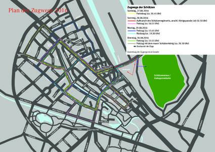 Zugwege der Schützen  Plan der Zugwege 2016 nstr  atz