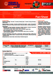 JUNE  THE COMPLETE VALUE CHAIN  (WED. - SAT.)