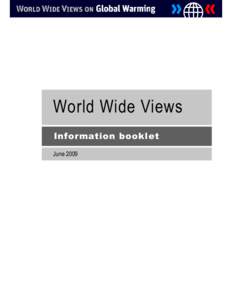 World Wide Views Information booklet June 2009 11