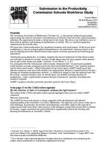Australian Association of Mathematics Teachers / Teacher education / Bachelor of Education / Teacher / Induction / Education reform / National Council of Teachers of Mathematics / Marang Centre for Mathematics and Science Education / Education / Teacher training / Mathematics education