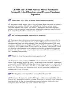 Sanctuary Designation FAQs