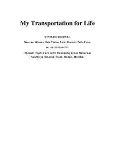 Microsoft Word - My Transportation to Life