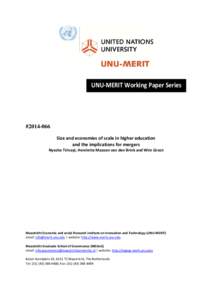        UNU‐MERIT Working Paper Series 