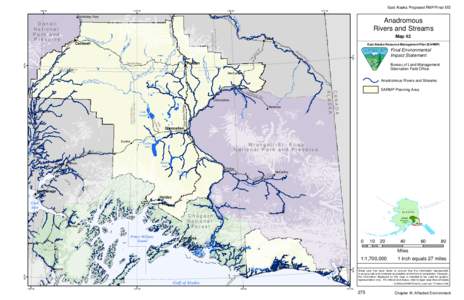 East Alaska Proposed RMP/Final EIS 150°W 147°W  144°W
