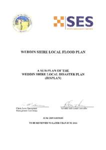 Water / Meteorology / Flood control / Weddin Shire / Caragabal /  New South Wales / Flood / New South Wales State Emergency Service / Emergency management / State Emergency Service / Hydrology / Physical geography / Local Government Areas of New South Wales