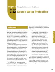 3.12: Source Water Protection