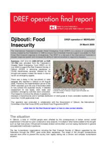 Djibouti: Food Insecurity