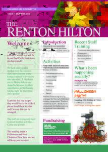 CARMAN CARE NEWSLETTER ISSUE 2 OCTOBER 2015 THE  RENTON HILTON