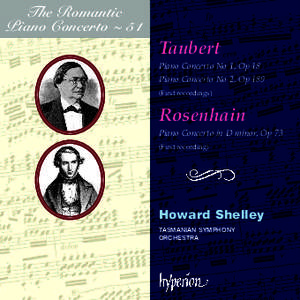 The Romantic Piano Concerto, Vol[removed]Taubert & Rosenhain