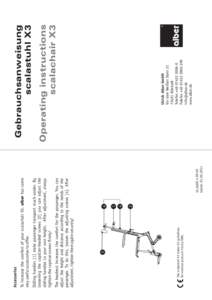 The scalachair X3 meets EU guidelines for medical productsEWG. 4 3