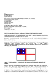 Submission 20: Nga Hapu o Niu Tireni / Treaty of Waitangi Partners (On behalf The Hapu of New Zealand /Tiriti o Waitangi) - Strengthening Economic Relations between Australia and New Zealand - Joint study