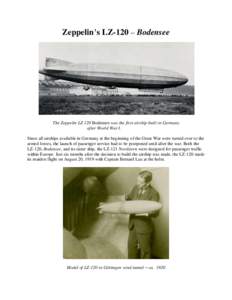 World War I aviation / Zeppelin / Airship / LZ 129 Hindenburg / Albert Sammt / Hugo Eckener / DELAG / Paul Jaray / LZ 130 Graf Zeppelin / Aviation / Aircraft / Transport