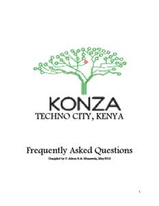 Microsoft Word - Konza Techno City - Frequently Asked Questions.doc