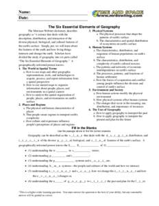 Anthropology / Region / Regional geography / Regions / Culture / Human / Outline of geography / Physical geography / Geography / Megafauna / Zoology