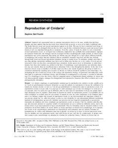 Behavior / Phyla / Cnidaria / Polyp / Hydrozoa / Strobilation / Scleractinia / Coral / Anthozoa / Reproduction / Biology / Cnidarians