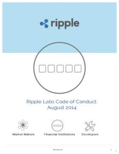 Microsoft Word - Ripple Labs Code of Conduct - Sept. 15, 2014.docx