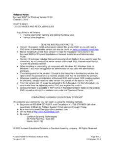 Assistive technology / Computer accessibility / Kurzweil Educational Systems / Kurzweil / Windows Vista / Windows / SYS / System software / Kurzweil K250 / Microsoft Windows / Software / Computer architecture