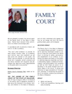 FAMILY COURT  FAMILY COURT Chief Judge Chandlee Johnson Kuhn