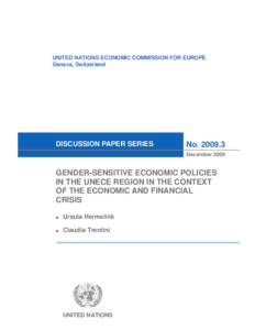 Hermelink Trentini_Gender-Sensitive Economic Policies in the Context of the Economic and Financial Crisis