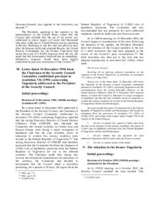 United Nations Security Council / United Nations Security Council Resolution 967 / Yugoslav Wars / History of Bosnia and Herzegovina / History of the Balkans