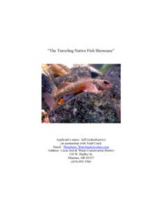 Microsoft Word - The Native Fish Traveling Showcase.doc