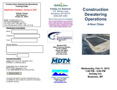 Email / Bozeman / Montana / Technology / United States / Dewatering / Geotechnical engineering / Bozeman /  Montana