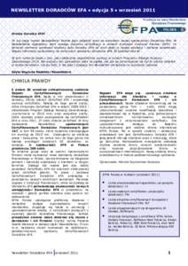 (NEWSLETTER EFA_wrzesień_2011_v1)