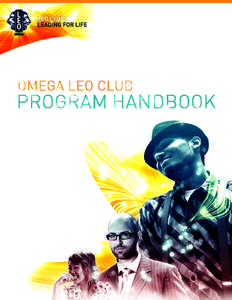 OMEGA LEO CLUB  PROGRAM HANDBOOK OMEGA LEO CLUB