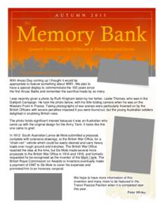 Microsoft Word - Memory Bank 2015 Autumn.docx