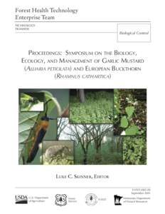 Brassicaceae / Garlic / Flora of Morocco / Spices / Alliaria petiolata / Buckthorn / Rhamnus cathartica / Rhamnus frangula / Alliaria / Flora / Botany / Biota