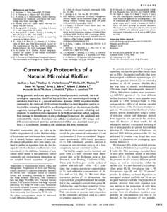 REPORTS References and Notes 1. C. Parmesan, G. Yohe, Nature 421, C. D. Thomas et al., Nature 427, C. M. Wood, D. G. McDonald, Eds., Global Warming: Implications for Freshwater and Marine Fis