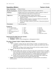 Laboratory techniques / Separation processes / Analytical chemistry / Chromatography / Distillation / Filtration / Centrifugation / Mixture / Soil / Chemistry / Science / Unit operations