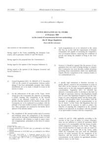 Competition law / Europe / Law / Article 101 of the Treaty on the Functioning of the European Union / Treaty establishing the European Community / Internal Market / Merger control / European Union competition law / European Community regulation / European Union law / Economy of the European Union / European Union