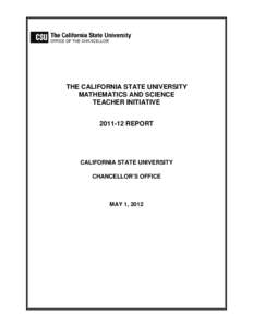 California / Education / No Child Left Behind Act / Colorado State University / Cagayan State University / American Association of State Colleges and Universities / Education in the United States / California State University