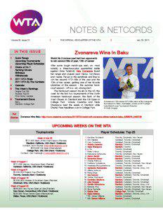 NOTES & NETCORDS Volume 35, Issue 25