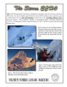 Recreation / Glen Dawson / Mount Ritter / Norman Clyde / Jules Eichorn / Wilderness Travel Course / Francis P. Farquhar / Mountaineering / Allen Steck / Sierra Club / Climbing / California