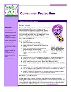 Consumer Protection Long-term Wealth Creation Protect Yourself Resources Fair Arbitration Now