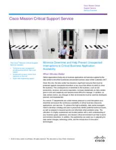 Cisco Mission Critical Support Service