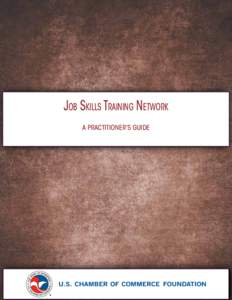 Job Skills Training Network A Practitioner’s Guide J ob S kills T raining N etwork