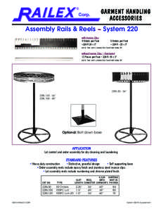 Invoice / Hanger / Rail profile