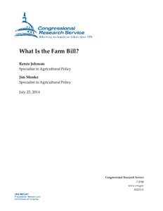 Law / Food /  Conservation /  and Energy Act / United States farm bill / Food /  Agriculture /  Conservation /  and Trade Act / Federal Agriculture Improvement and Reform Act / Farm Security and Rural Investment Act / Farm programs / Environmental Quality Incentives Program / Conservation Reserve Program / United States Department of Agriculture / Government / Agricultural policy