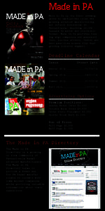 Made in PA November 2012, Vol. 4, Issue 1 Call it a Comeback PA Manufacturing