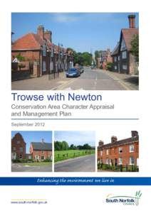 Trowse with Newton Conservation Area Character Appraisal and Management Plan - SeptemberPDf]