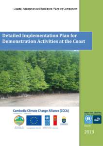 Detailed Implementation Plan for Demonstration Activities at the Coast March  2013