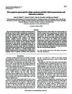 1257  The Journal of Experimental Biology 208, [removed]Published by The Company of Biologists 2005 doi:[removed]jeb.01519