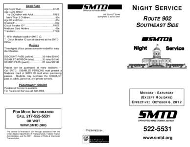 Night Service Southeast Side